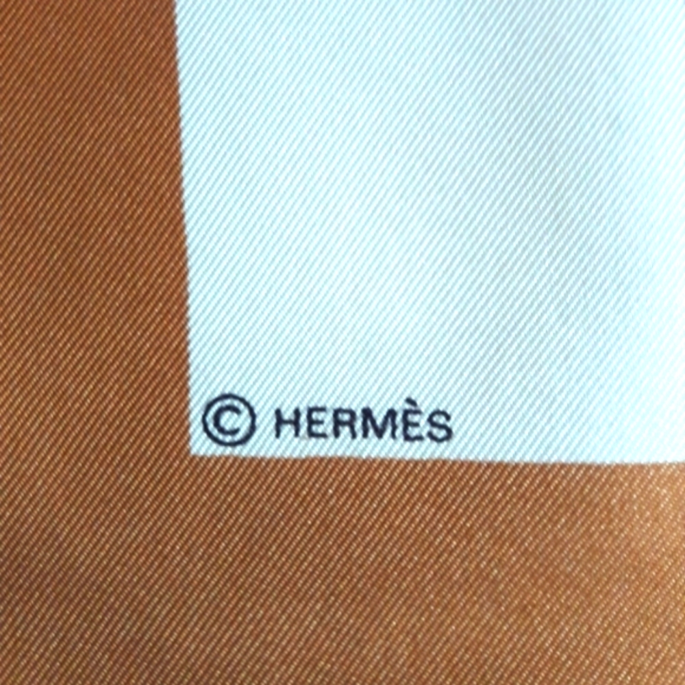 HERMÈS CARRÉ Belle Chasse Silk Twill Scarf Wrap 90cm, Pheasants NEVER USED🌞 - Picture 4 of 7